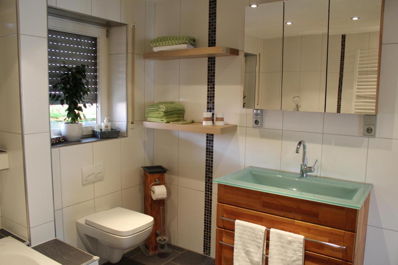 Ferienwohnung Forellenhof Oberschwarzach Ngoại thất bức ảnh